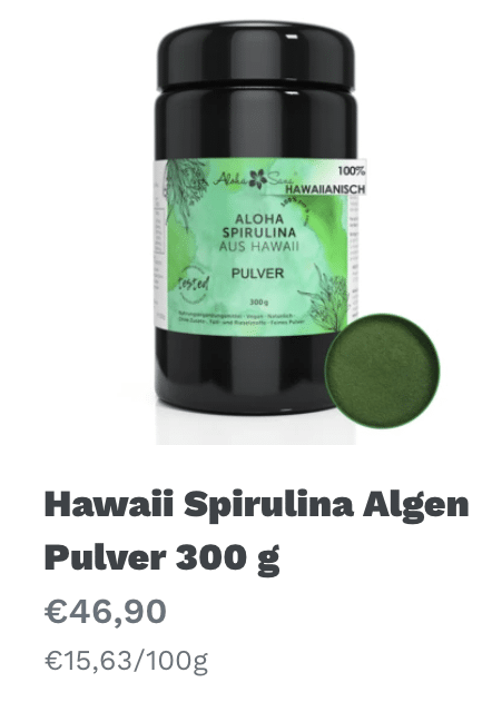 Hawaii Spirulina Pulver 300g