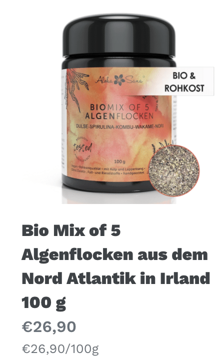 Bio Mix von 5 Algenflocken